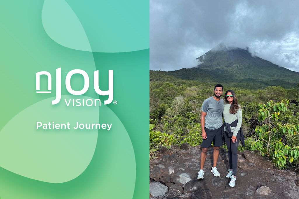 nJoy Vision OKC LASIK Blog LASIK Patient Journey Dr. Joann Cherian Feature Image