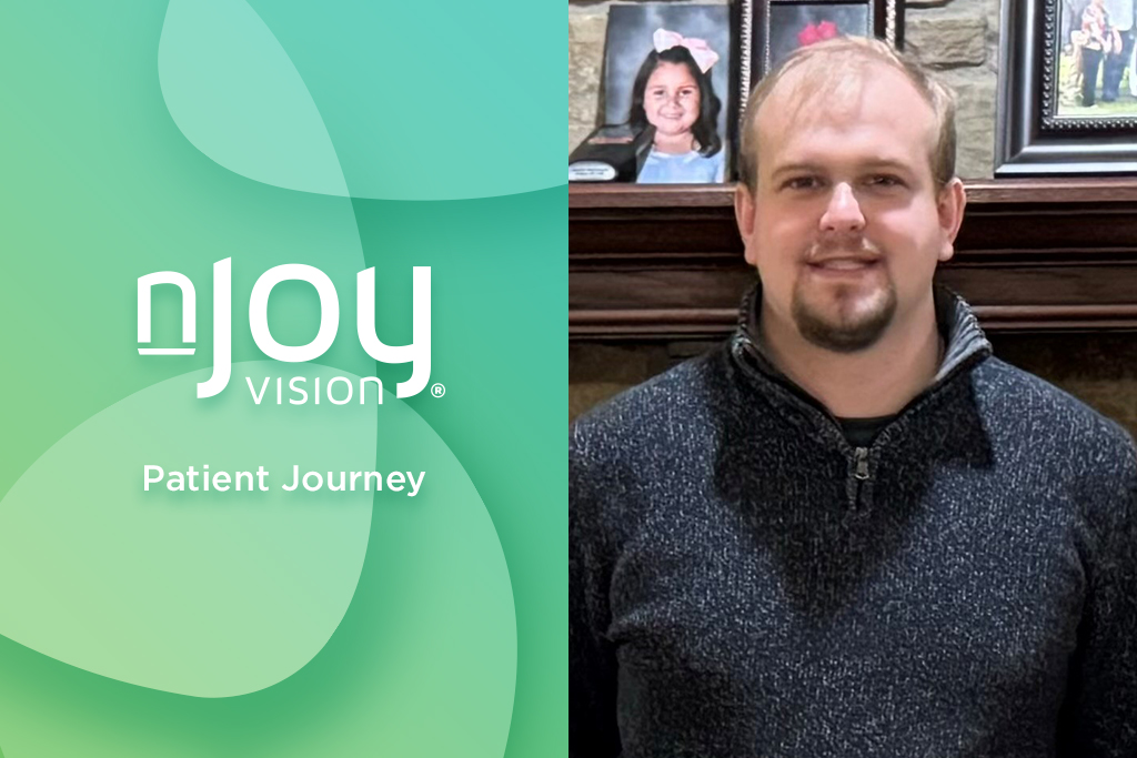 nJoy Vision OKC LASIK Blog LASIK Patient Journey Matthew Morgan Feature Image